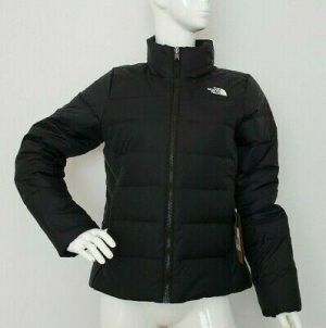 THE NORTH FACE Women Flare II 550-Down Insulated Puffer Jacket TNF Black sz S-XL